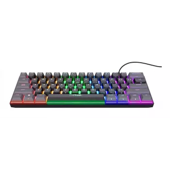 Trust GXT 867 Acira Tangentbord Gaming USB QWERTY US-engelska svart