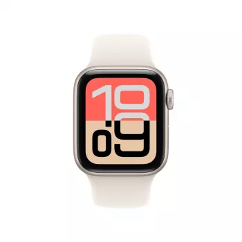 Smartwatch Apple Watch SE (3rd generation) SE 3 GPS 40mm Starlight aluminium case, Starlight sport band M/L