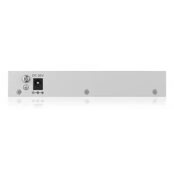 Managed L2 Gigabit PoE Desktop Switch Zyxel GS1200-5HPV3 — 5x Gigabit (10/100/1000), PoE, DC-in, 10 Gbps switching capacity