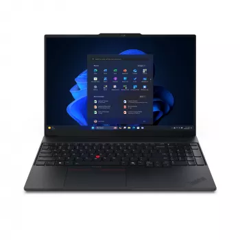 Laptop Lenovo ThinkPad E16 Gen 3 (Intel) — Intel Core Ultra 5 228V, 16 inch WUXGA, 32 GB LPDDR5x, 512 GB SSD, Windows 11 Pro, Black
