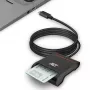 ACT extern USB-C-smartkortläsare för eID, svart