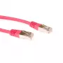 ACT FB9520 SSTP Cat6 PIMF patchkabel, 20 m, röd