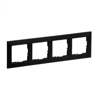 Legrand 765374 wall plate/switch cover Black