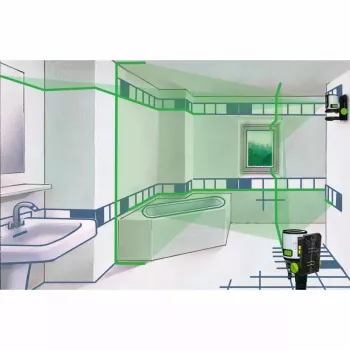 Laserliner 081.081E Laser Level, 40 m, 515 nm (< 1 mW)