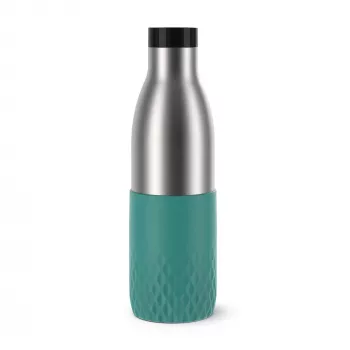 EMSA Bludrop Sleeve N31112 daglig användning 700 ml rostfritt stål grön, rostfritt stål