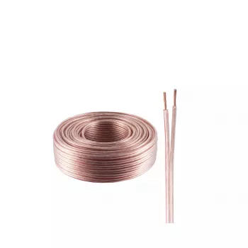 ShiverPeaks BASIC-S Speaker Cable 2.5 mm2 CCA, Transparent, 50 m (BS06-215011)