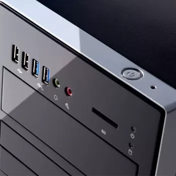 TERRA PC-HOME 6000 AMD Ryzen™ 5 PRO 8500G 16 GB DDR5-SDRAM 1 TB SSD Windows 11 Home Midi Tower svart