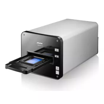 Plustek OpticFilm 120 Film/slide scanner Black, Grey