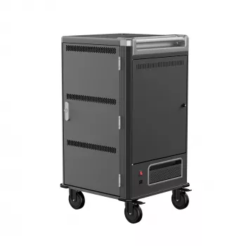 Ewent EW1700 portable device management cart/cabinet Black, Grey