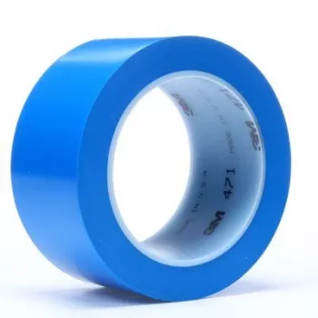 3M 471BL50 mjuk PVC-tejp 471F, 50,8 mm x 33 m, blå