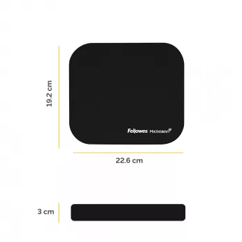 Fellowes 5933907 musmatta svart