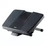 Fellowes Foot Rest Under Desk – Professional Series ultimata fotstöd ergonomiskt fotstöd med 3 höjdinställningar och massageyta – fotstödspall för kontor och hem – svart