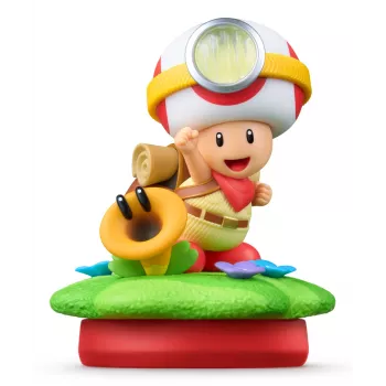 Nintendo Amiibo Captain Toad & Talking Flower interaktiv spelfigur