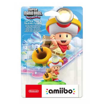 Nintendo Amiibo Captain Toad & Talking Flower interaktiv spelfigur
