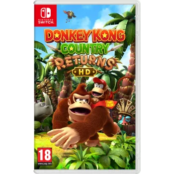 Nintendo Donkey Kong Country Returns HD, Nintendo Switch, Multiplayer mode, RP (Rating Pending)