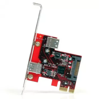 StarTech.com 2-port PCI Express SuperSpeed USB 3.0-kort med UASP-stöd – 1 intern 1 extern