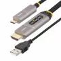StarTech.com 15,2 m USB-C till HDMI 2.0 aktiv optisk kabel (AOC), 4K 60Hz, CL3-certifierad, enkelriktad USB Type-C till HDMI-adapterkabel