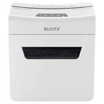 Leitz IQ Protect Premium dokumentförstörare 3M P5, mikrosnitt, 2 x 15 mm, 10 L, 125 blad, 55 dB, touch