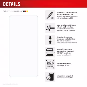 Displex Screen Protector (10H) for Samsung S26 Ultra, scratch resistant