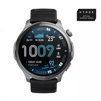 Amazfit Balance 2 XT 3.81 cm (1.5 inch) AMOLED Digital 480 x 480 pixels Touchscreen Black Wi-Fi GPS (satellite)