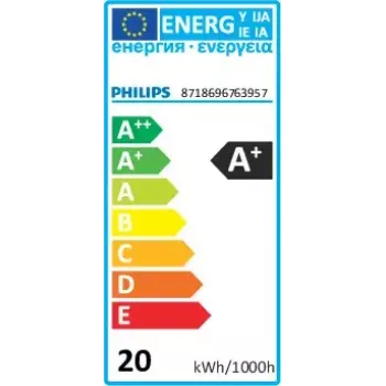 Philips MAS LEDtube 1500mm energy-saving lamp White 3300 K 20 W G13