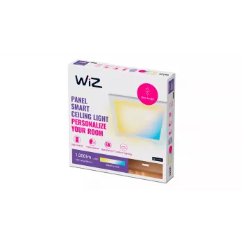 Smart ceiling panel light Signify WiZ Panel Ceiling 12 W Square, 12W, Wi‑Fi, 300×300×42 mm, white