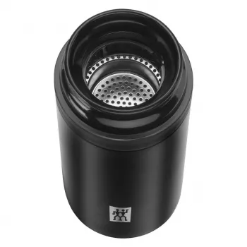 Termosflaska ZWILLING THERMO 0,42 L, rostfritt stål, svart, 7 h varm / 10 h kall