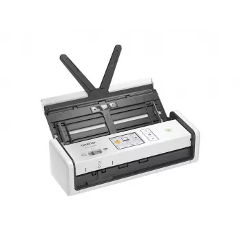 Portabel trådlös färgdokumentscanner Brother ADS-1800W — kompakt duplex-ADF för små kontor/mobilt bruk