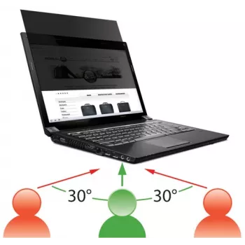 Mobilis sekretessfilter för bärbar dator - 39,6 cm widescreen (15,6 widescreen)