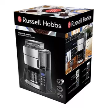 Russell Hobbs kaffemaskin Grind & Brew silver 25610-56 2561056 (25610-56)