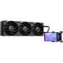 Antec Vortex View 360 AIO CPU Liquid Cooler with LCD Display, 120 mm, Black