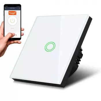 Smart Wi‑Fi-touch-ljusbrytare MACLEAN MCE715W — touch-styrning, Wi‑Fi-anslutning