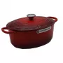 Le Creuset Signature stekgryta oval 31cm cherry red (21178310602430)