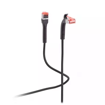 Network cable Flexline FL31-29075 — Cat6a U/FTP (STP), 10 m, RJ-45 to RJ-45, black