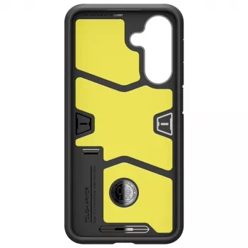 Spigen Tough Armor case for Samsung Galaxy A56 5G — black, dual-layer protective cover