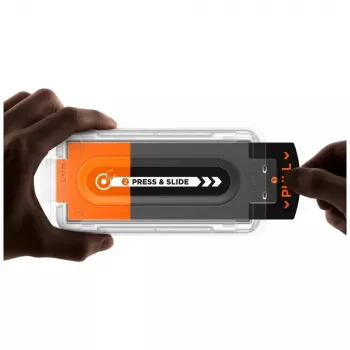 Screen protector Spigen Glas.TR EZ FIT Pro for Samsung Galaxy Z Fold 7 — transparent, 2 pcs