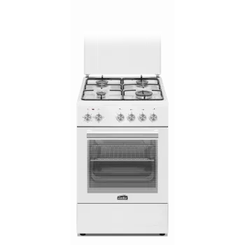 Simfer | Cooker | 4403SERBB | Hob type Gas | Oven type Electric | White | Width 50 cm | Electronic ignition | Depth 55 cm | 48 L