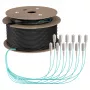 EFB trunkkabel U-DQ(ZN)BH OM3 12G (1x12) SC-SC 140 m Dca LSZH