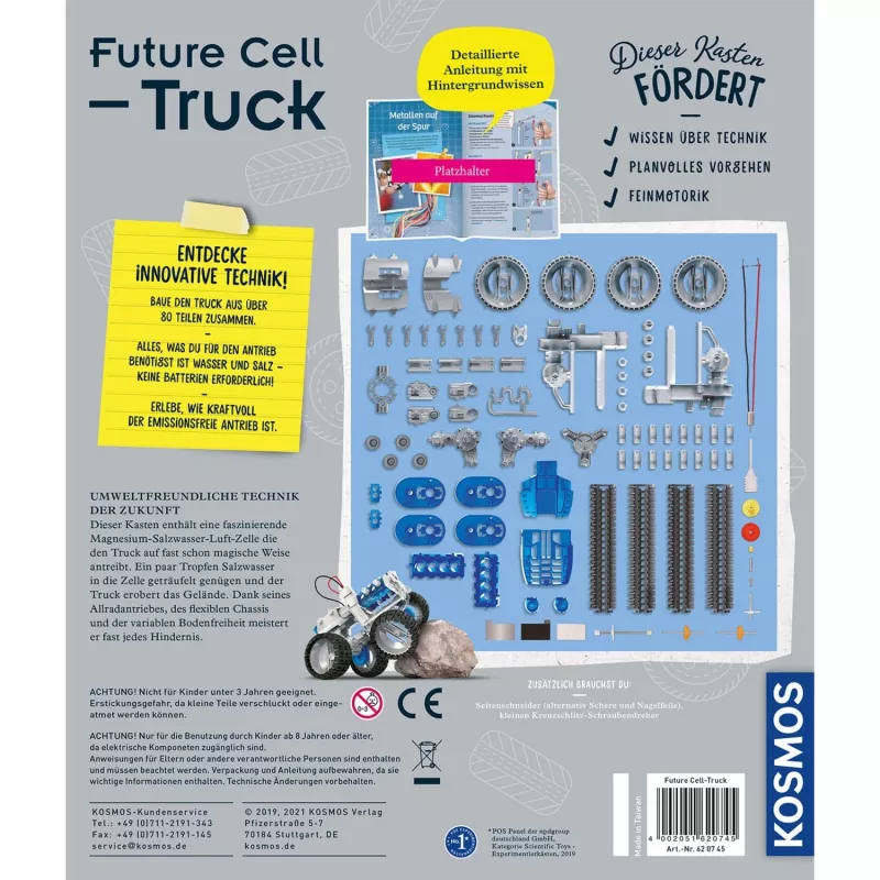 Future Cell-Truck, experimentlåda