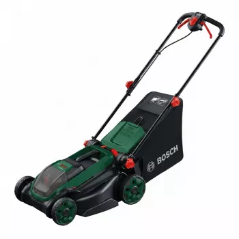 Bosch Rotak 18V-2-38 Cordless Lawn Mower — 36V (2x18V), 38 cm cut, 40 L box, 2x 4.0Ah battery + charger