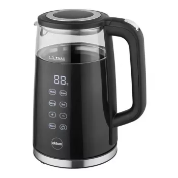 ELDOM C530 NEVO Electric Kettle 1.7 L 2200 W Black, Transparent