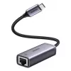 UGREEN USB-C to RJ45 Gigabit Ethernet Adapter (Gray) - 40322 CM483