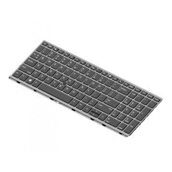 HP EliteBook 755 G5 tangentbord med bakgrundsbelysning, franskt layout L29477-051