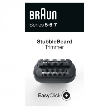 Braun EasyClick StubbleBeard trimmerhuvud-set för Serie 5/6/7