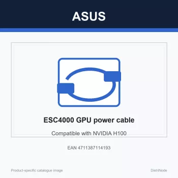 Nätkabel för ASUS ESC4000-serie kompatibel med NVIDIA H100, ASUS-märke