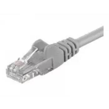 Wentronic Goobay CAT 6 patchkabel, U/UTP, grå, 5 m – CCA kopparlegering (68419)