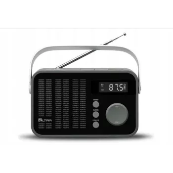 Eltra radio modell 261 med PLL-digitalavstämning, svart