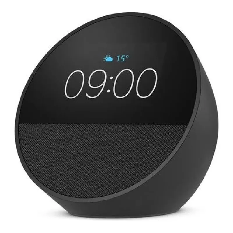 Amazon Echo Spot (2024), svart (B0C2S2J7JP)