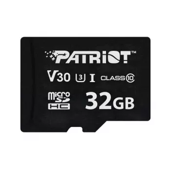 Minneskort PATRIOT VX Series 32GB MicroSDXC V30 Class 10 UHS-I U3 4K UHD (PSF32GVX31MCH)
