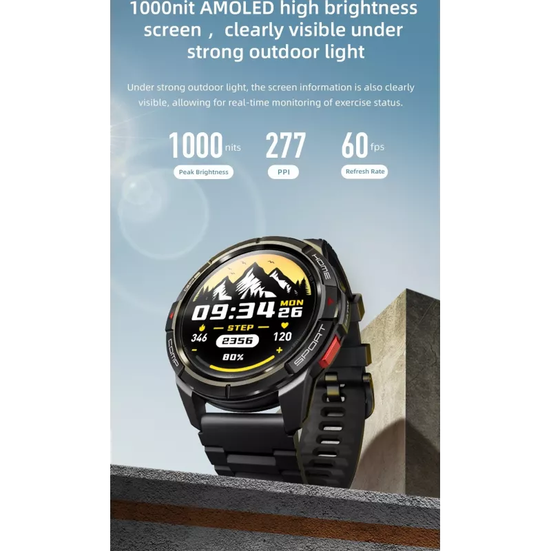 Smartwatch MiBro GS Active silver
